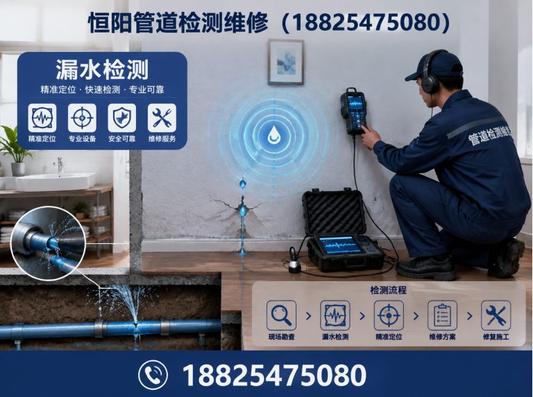 惠城区管道漏水检测展示图